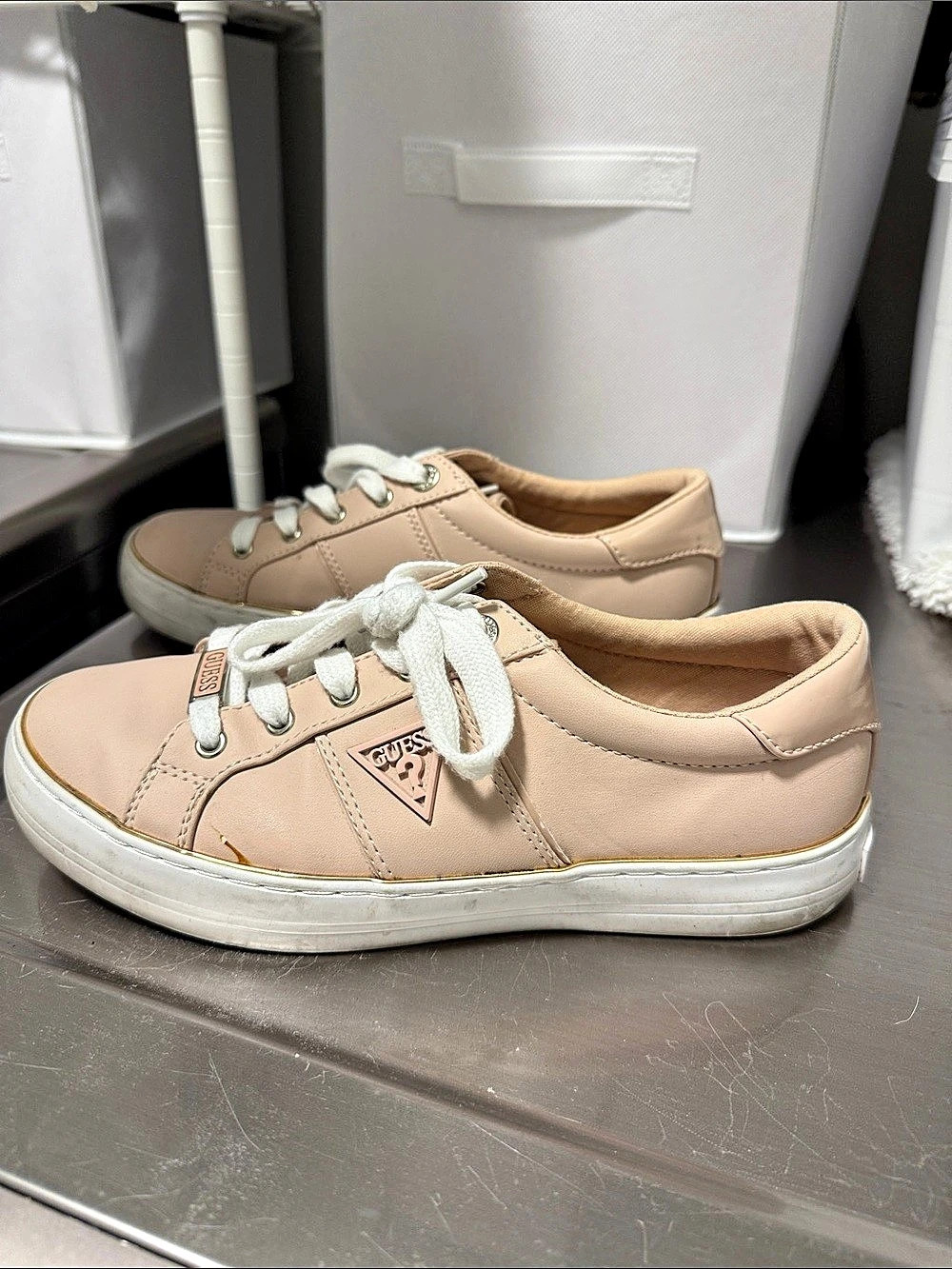 GUESS Pink Sneakers 7.5